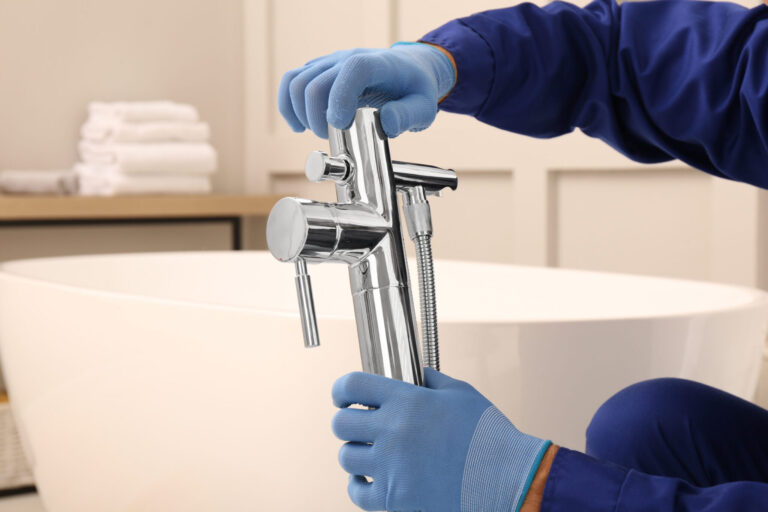 Water tap installation