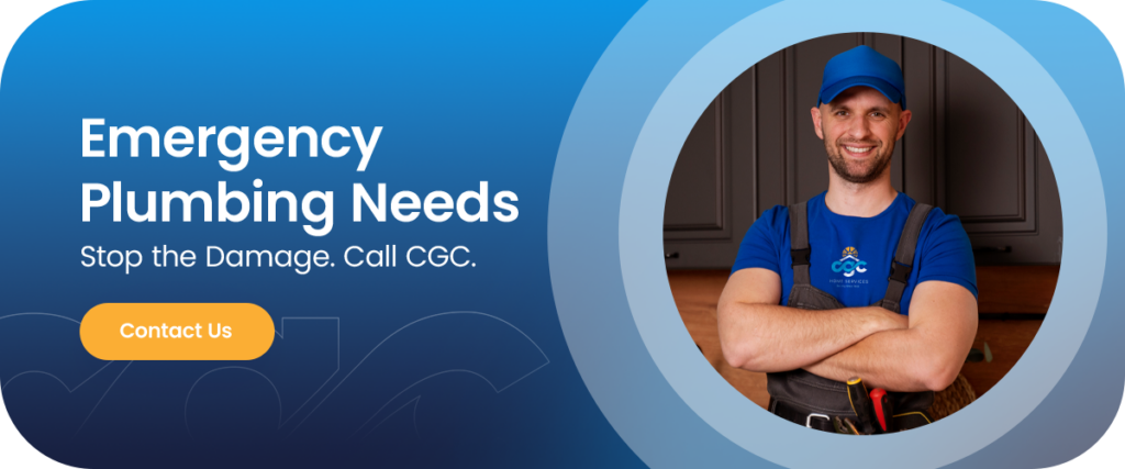 Partner With CGC Home Services for Your Emergency Plumbing Needs